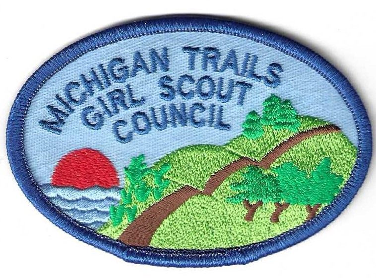 Michigan Trails GSC council patch (MI)