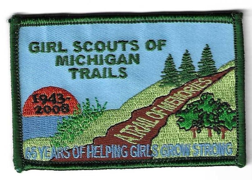 Michigan Trails (GS of) Legacy council patch (MI)