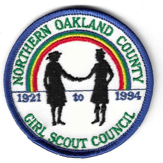 Northern Oakland County GSC Legacy council patch (MI)
