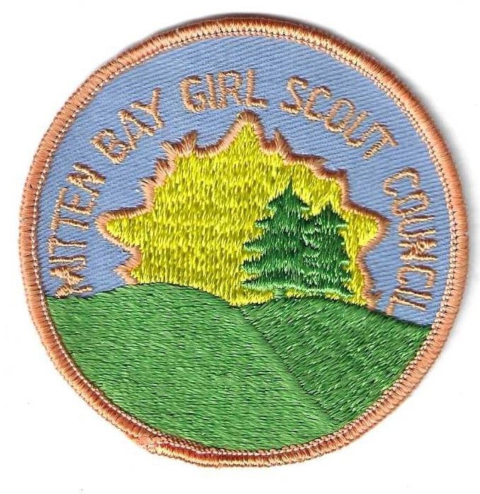 Mitten Bay GSC council patch (MI)