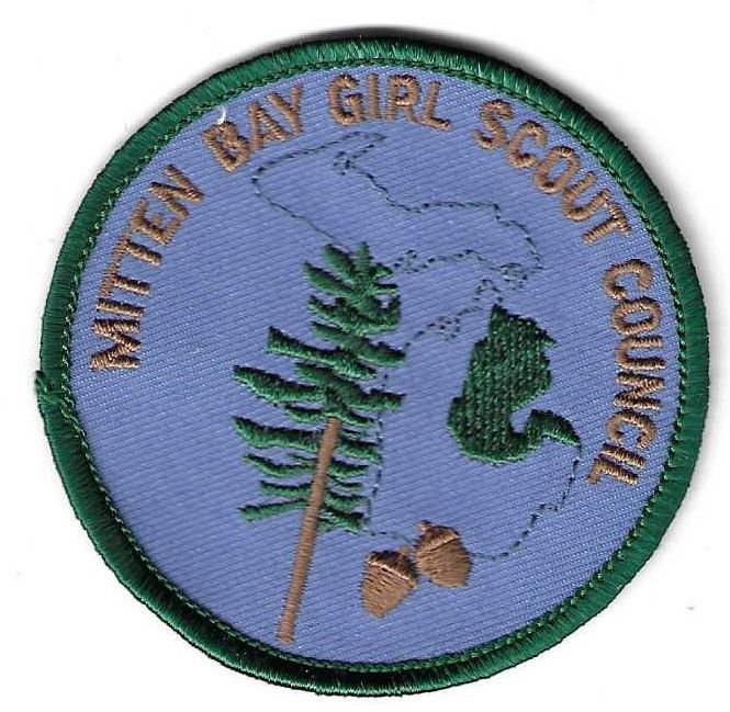 Mitten Bay GSC council patch (MI)