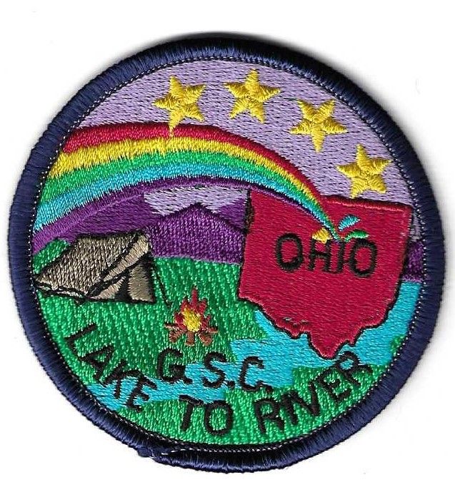 Lake to River GSC council patch (OH)