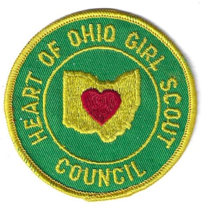 Heart of Ohio GSC council patch (Ohio)