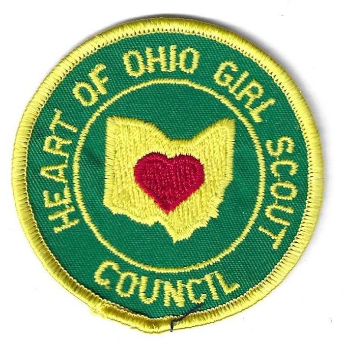 Heart of Ohio GSC council patch (Ohio)