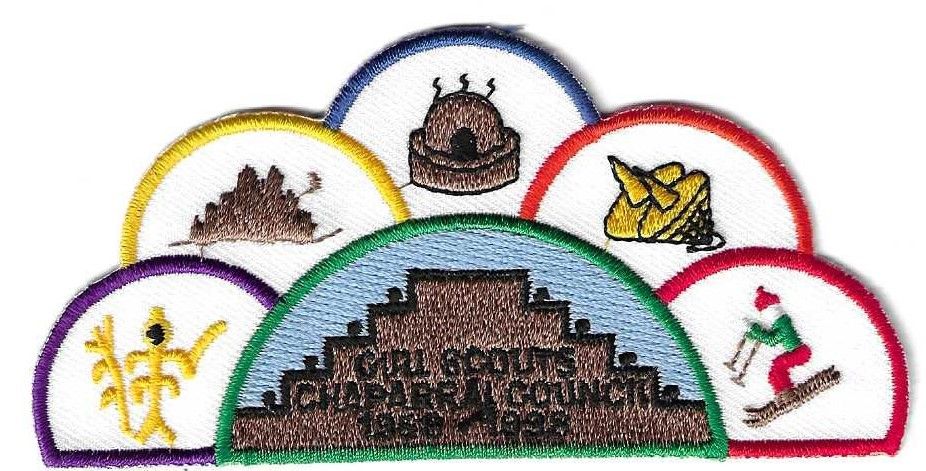 Chaparral Council (GS of) 40th anniversary council patch (NM)