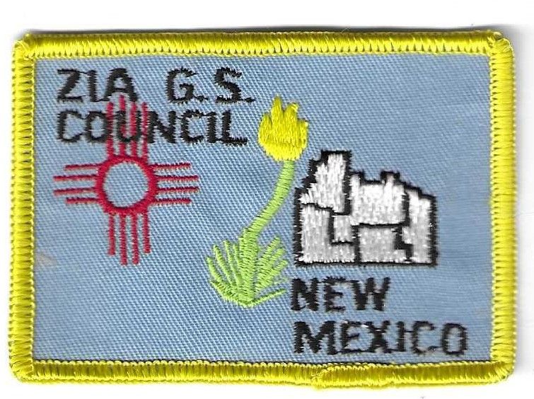 Zia GSC council patch (NM)