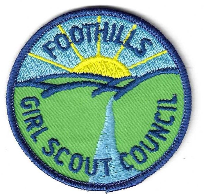 Foothills GSC council patch (NY)