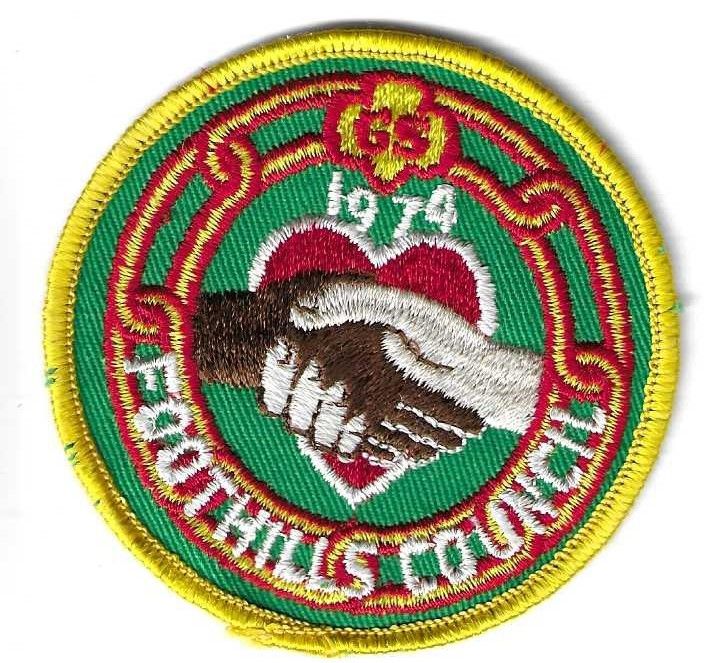 Foothills GSC council patch (NY)