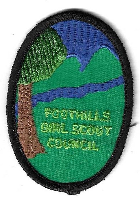 Foothills GSC council patch (NY)