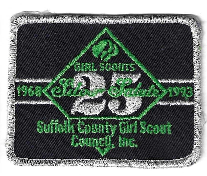 Suffolk County (GSC) 25th anniversary council patch (NY)
