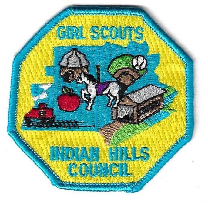Indian Hills Council GS council patch (NY)