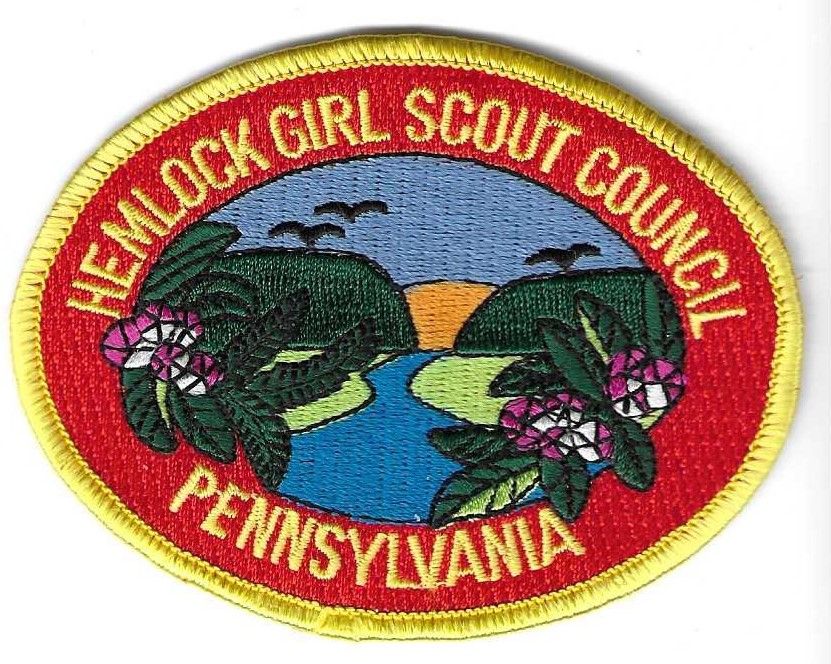 Hemlock GSC  council patch (PA)