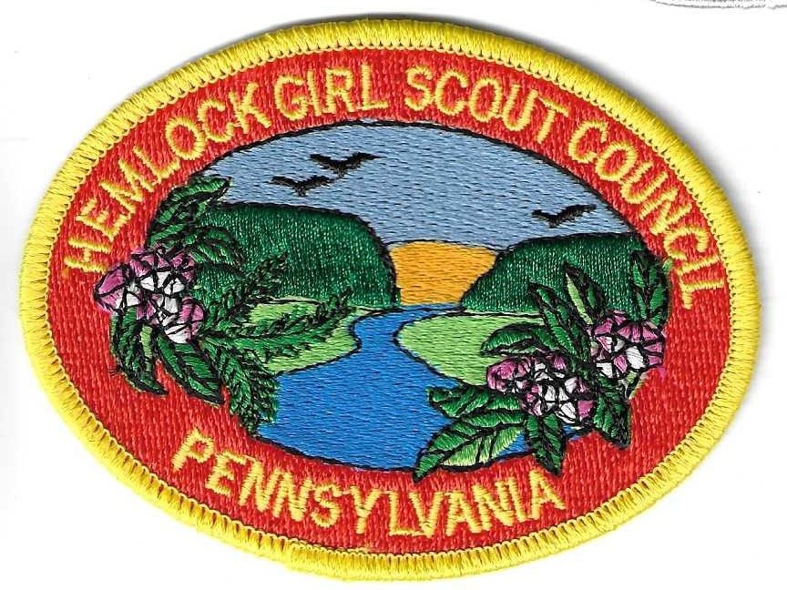 Hemlock GSC  council patch (PA)