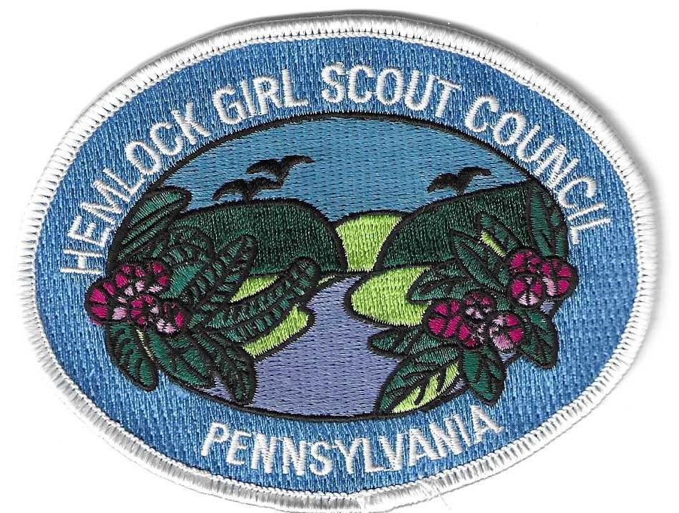 Hemlock GSC  council patch (PA)