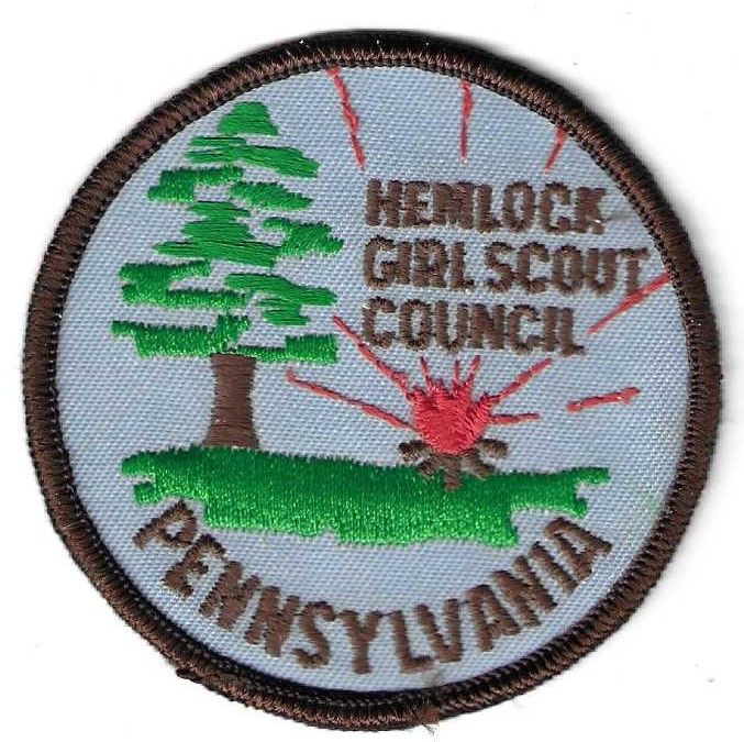 Hemlock GSC  council patch (PA)