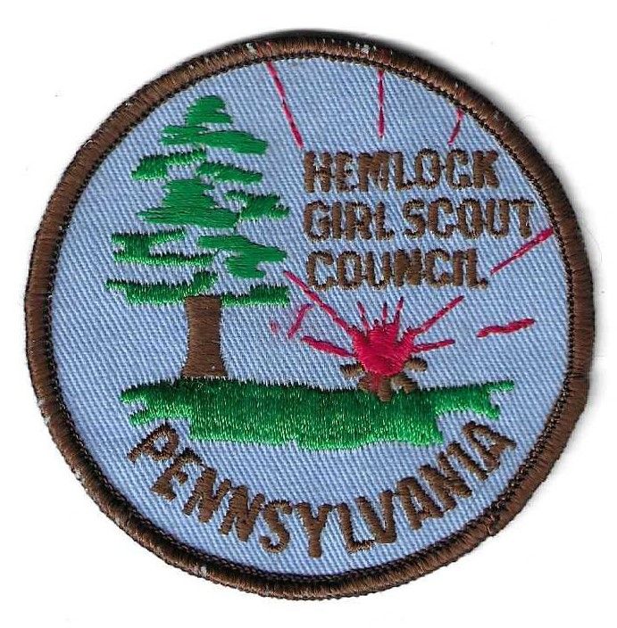 Hemlock GSC  council patch (PA)