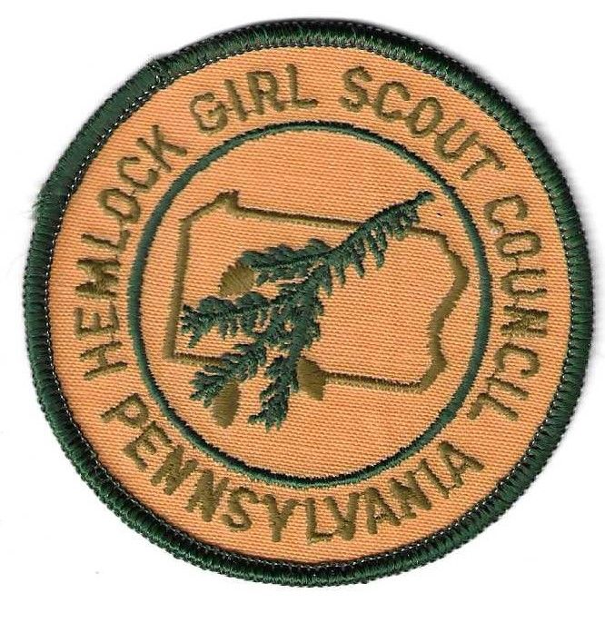 Hemlock GSC  council patch (PA)