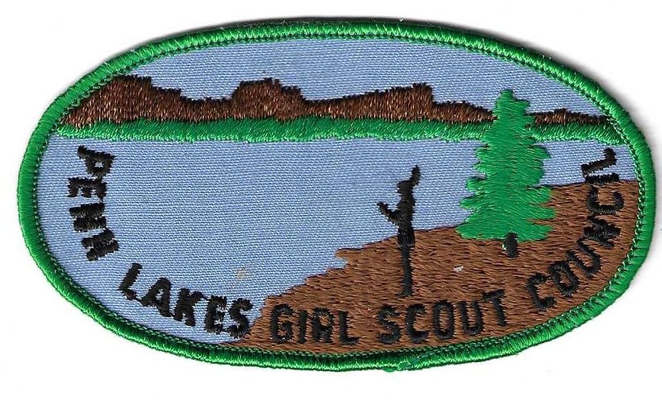 Penn Lakes GSC council patch (PA)
