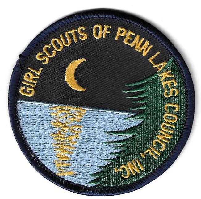 Penn Lakes Council Inc (GS of) council patch (PA)