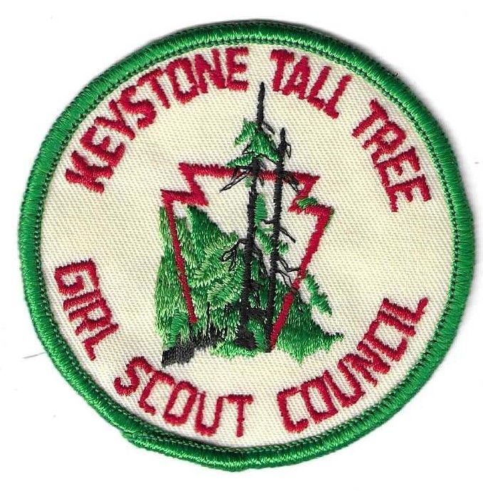 Keystone Tall Tree GSC council patch (PA)