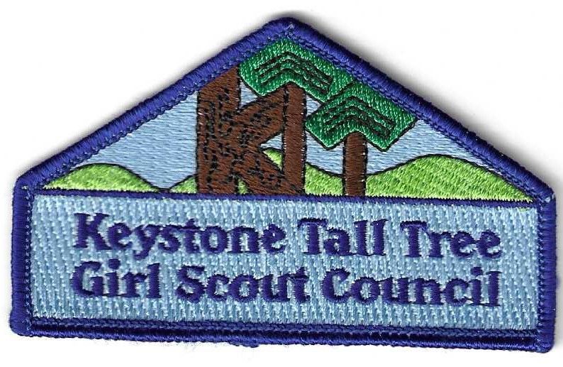 Keystone Tall Tree GSC council patch (PA)