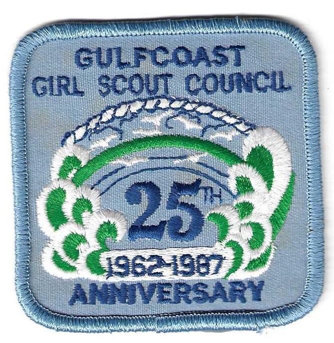 Gulfcoast GSC 25th anniversary council patch (FL)
