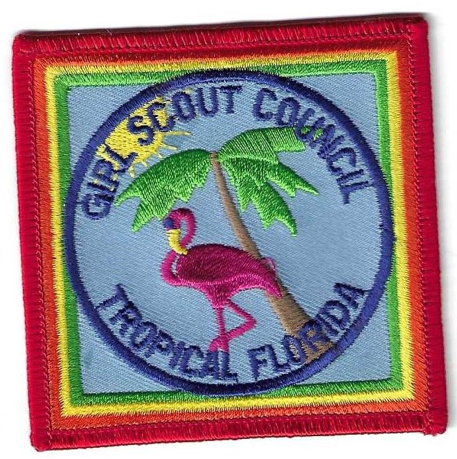 Tropical Florida (GSC) council patch (Florida)