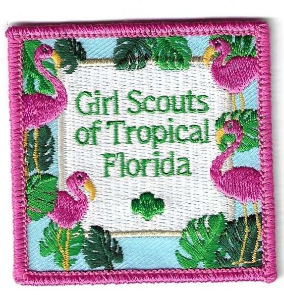 Tropical Florida (GS of) council patch (Florida)