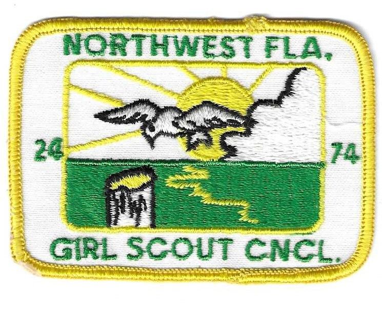 Northwest Florida GSC 50th anniversary council patch (FL)