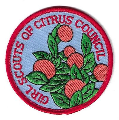 Citrus Council (GS of) council patch (FL)