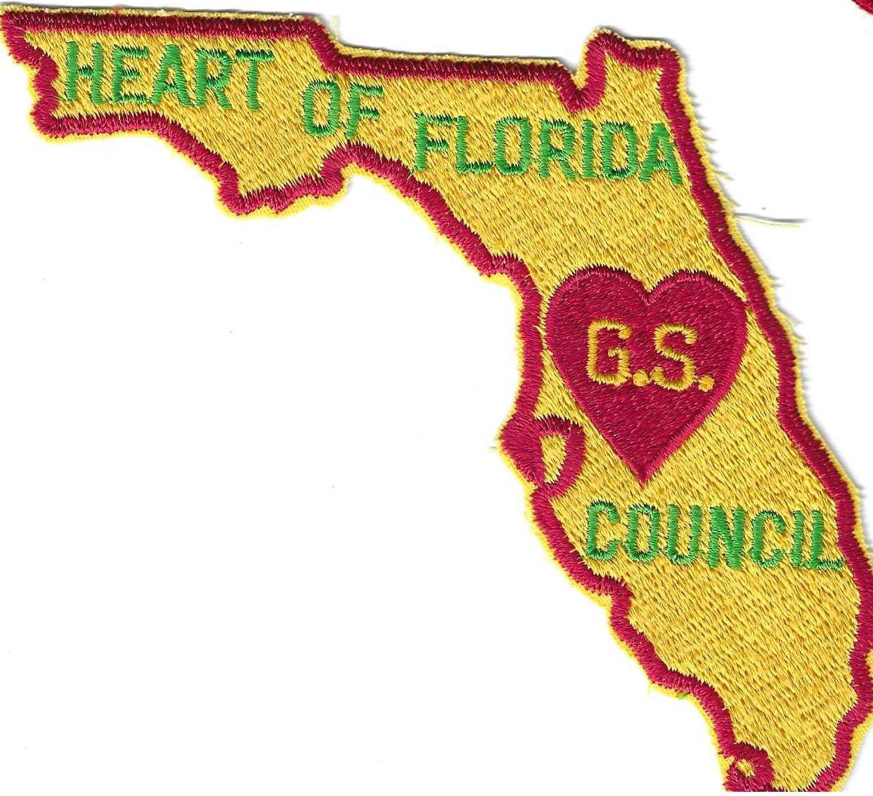 Heart of Florida GSC council patch (FL)
