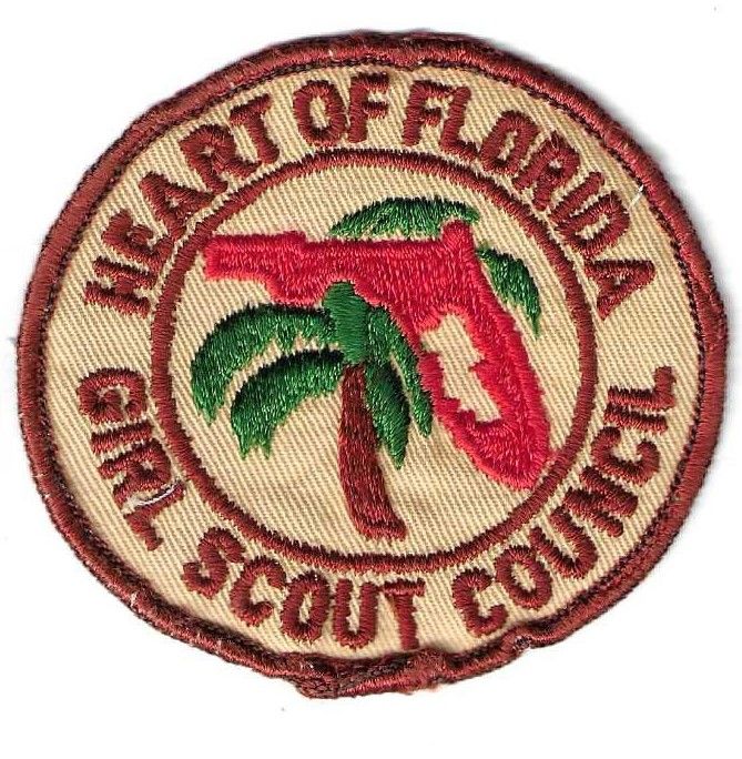Heart of Florida GSC council patch (Florida)