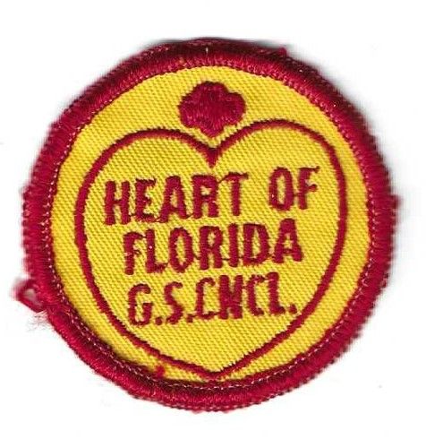 Heart of Florida GSC council patch (Florida)
