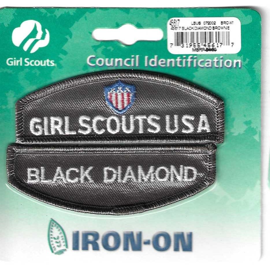 NIP Black Diamond Brownie ID strip 1980-2013