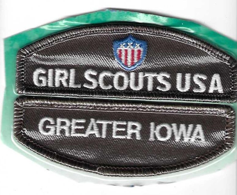 NIP Greater Iowa Brownie ID strip 1980-2013