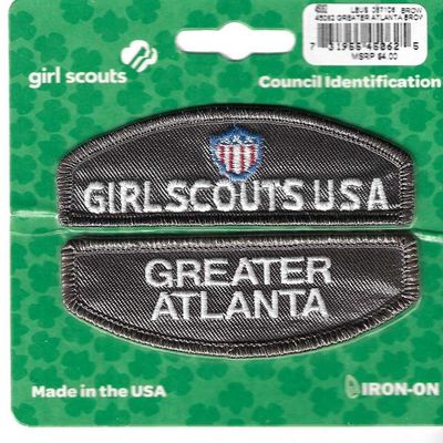 NIP Greater Atlanta Brownie ID strip 1980-2013