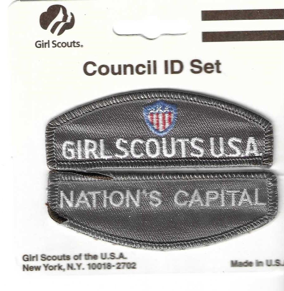 NIP Nation&#39;s Capital Brownie ID strip 1980-2013