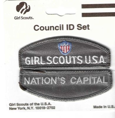 NIP Nation&#39;s Capital Brownie ID strip 1980-2013