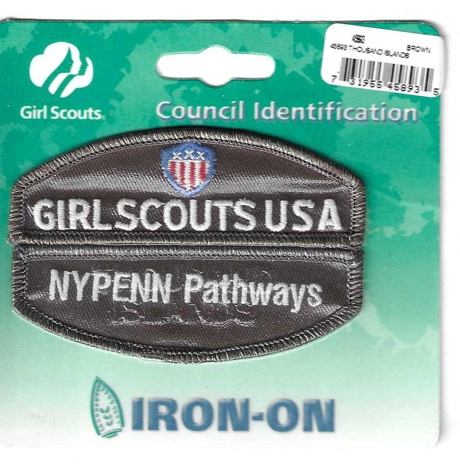 NIP NY Penn Pathways Brownie ID strip 1980-2013