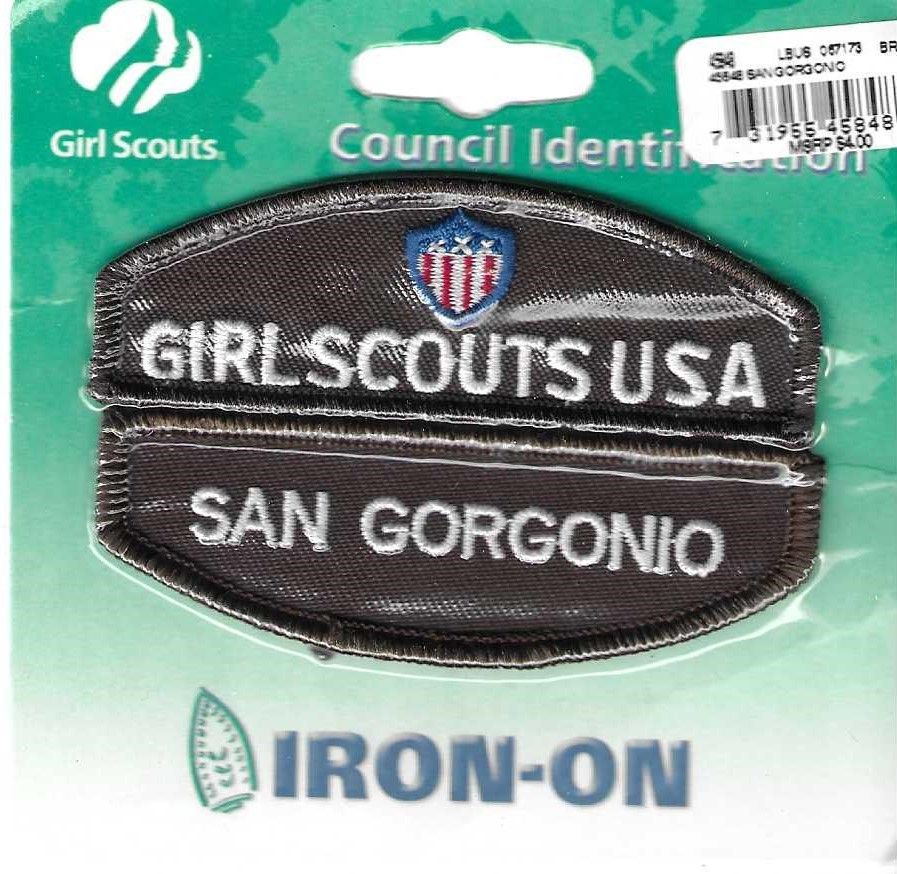 NIP San Gorgonio Brownie ID strip 1980-2013