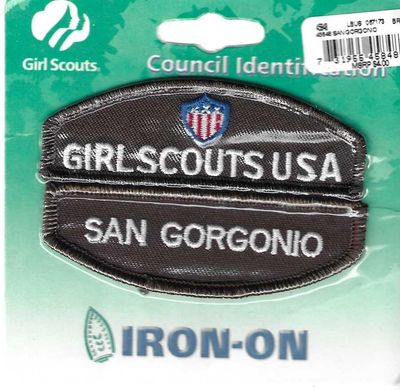 NIP San Gorgonio Brownie ID strip 1980-2013