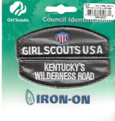 NIP Kentucky&#39;s Wildnerness Road Brownie ID strip 1980-2013