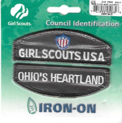 NIP Ohio&#39;s Heartland Brownie ID strip 1980-2013