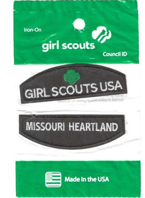 NIP Missouri Heartland Brownie ID strip 2014-present