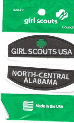 NIP North Central Alabama Brownie ID strip 2014-present