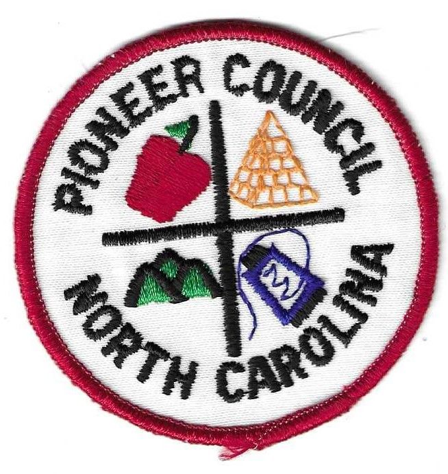 Pioneer Council council patch (NC)