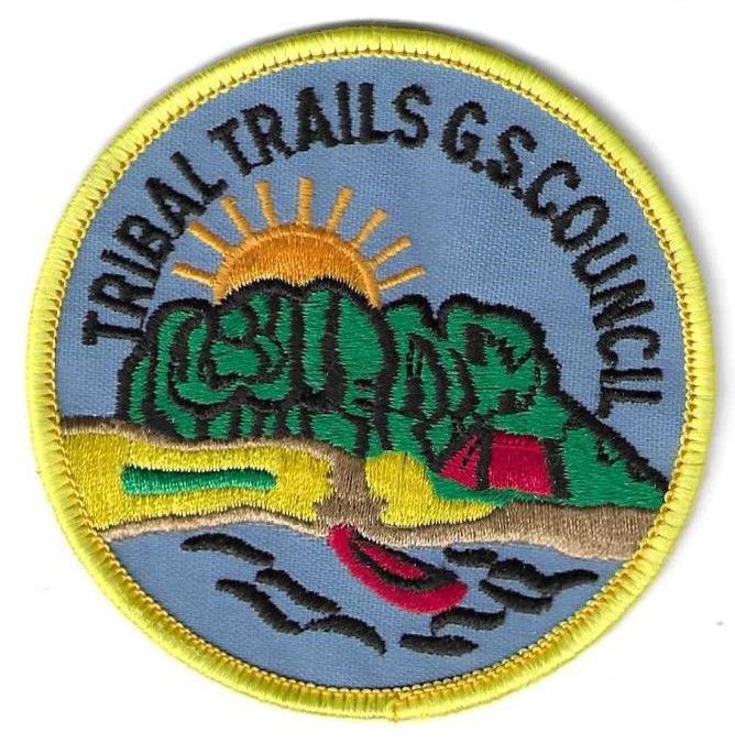 Tribal Trails GSC council patch (Indiana)