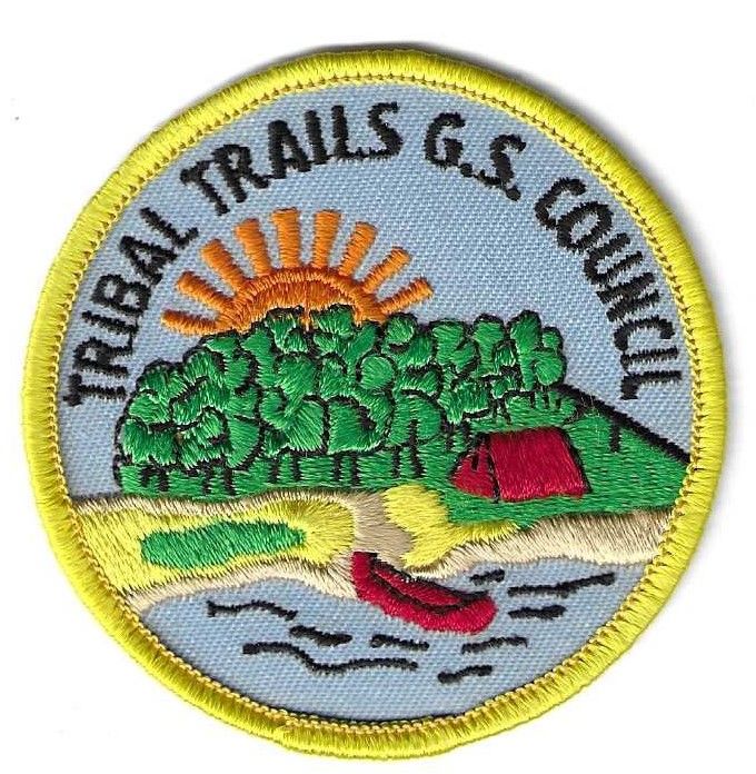 Tribal Trails GSC council patch (Indiana)