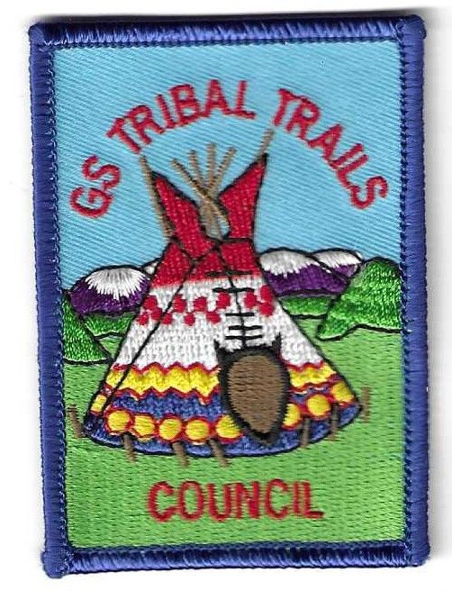 Tribal Trails Council (GS) council patch (Indiana)