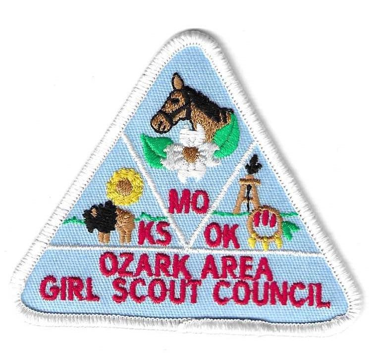 Ozark Area GSC council patch (MO)